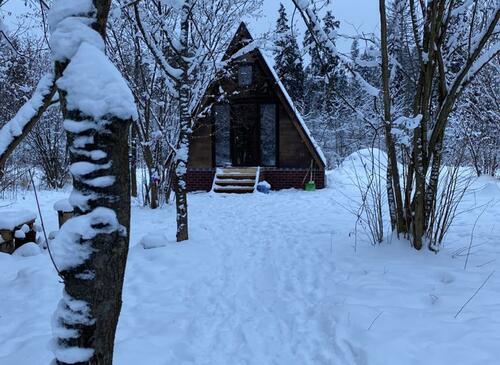Дом-дача треугольник для съемок