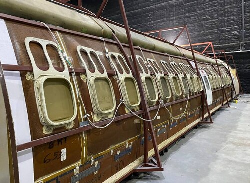 Полноразмерная копия салона Boeing 737-800